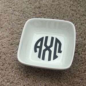 AXO sorority Jewelry Dish